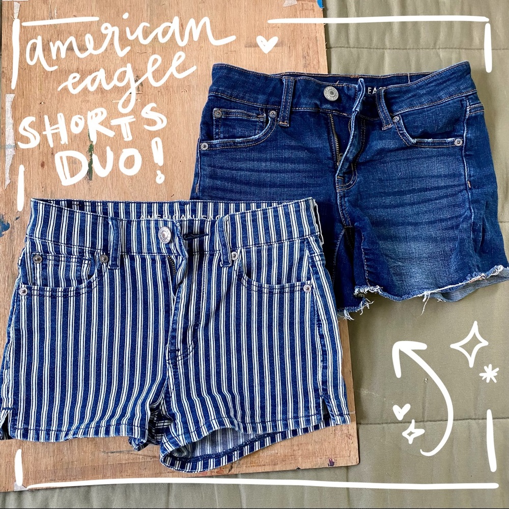 American Eagle Shorts Duo!